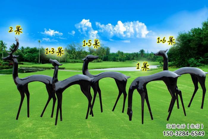 抽象小鹿雕塑專供,美陳雕塑,仿銅小鹿雕塑預定 抽象小鹿雕塑專供,美陳雕塑,仿銅小鹿雕塑預定