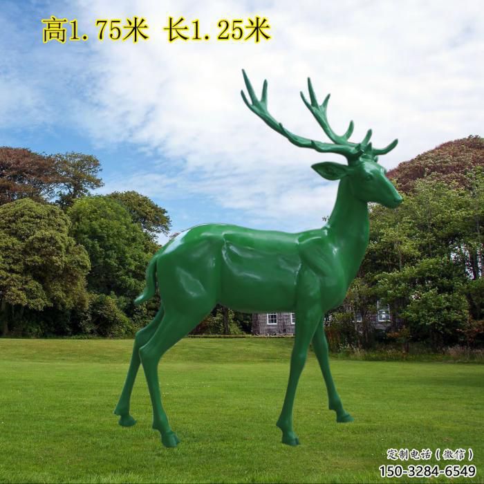 古銅色小鹿雕塑 古銅色小鹿雕塑