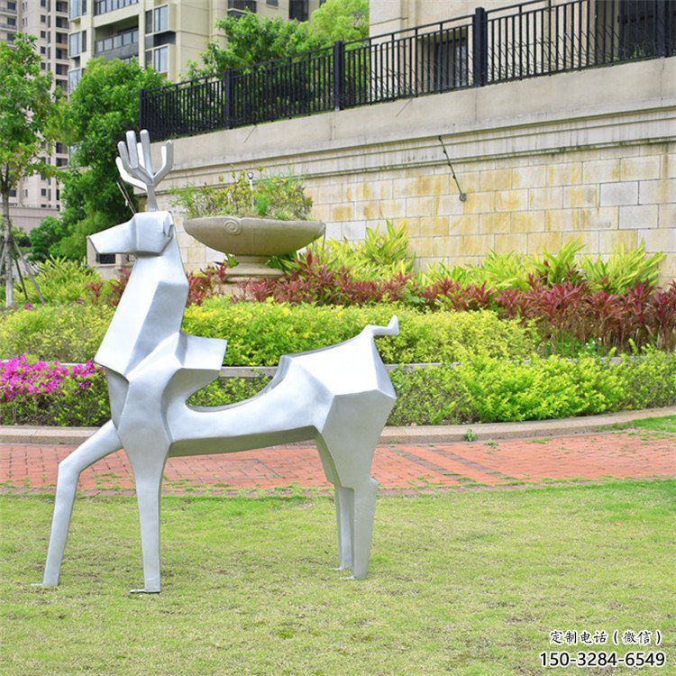 小鹿雕塑供求,露天雕塑,廣場(chǎng)抽象小鹿雕塑制作 小鹿雕塑供求,露天雕塑,廣場(chǎng)抽象小鹿雕塑制作