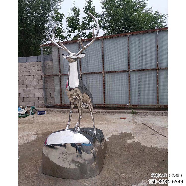 仿真小鹿雕塑制造,白鋼構件,不銹鋼鏡面小鹿雕塑提供 仿真小鹿雕塑制造,白鋼構件,不銹鋼鏡面小鹿雕塑提供