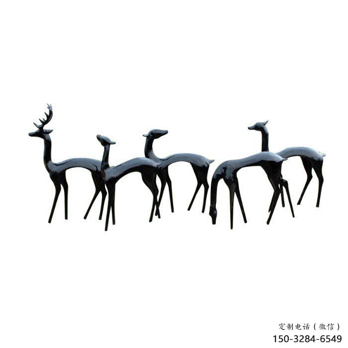 小鹿雕塑展品,公園小品,景觀抽象銅鹿雕塑生產(chǎn)商 小鹿雕塑展品,公園小品,景觀抽象銅鹿雕塑生產(chǎn)商