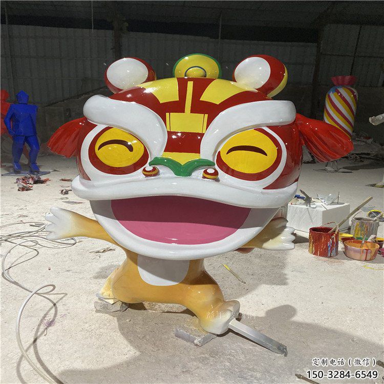 兒童樂園獅子雕塑,動漫景觀雕塑,卡通玻璃鋼景觀雕塑 兒童樂園獅子雕塑,動漫景觀雕塑,卡通玻璃鋼景觀雕塑