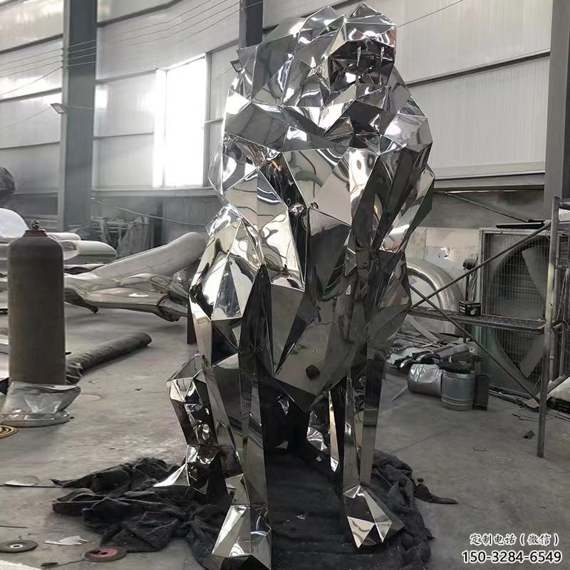 制造獅子雕塑,動物擺件,鏡面不銹鋼獅子雕塑精選 制造獅子雕塑,動物擺件,鏡面不銹鋼獅子雕塑精選
