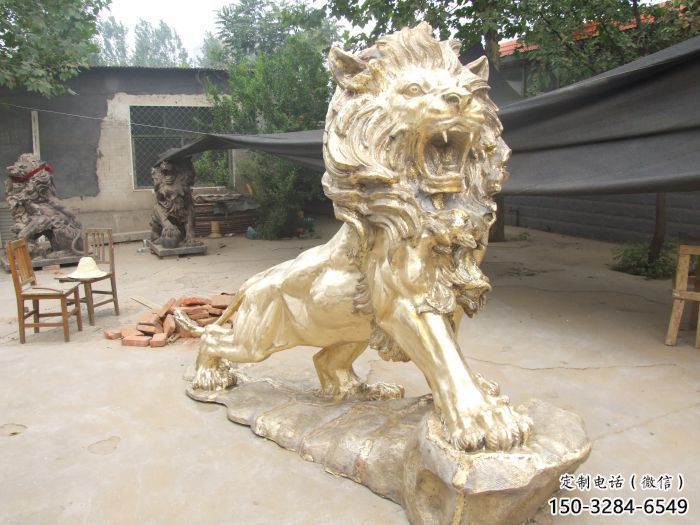 景區獅子雕塑觀賞型,公園小品,景觀走獅雕塑生產商 景區獅子雕塑觀賞型,公園小品,景觀走獅雕塑生產商