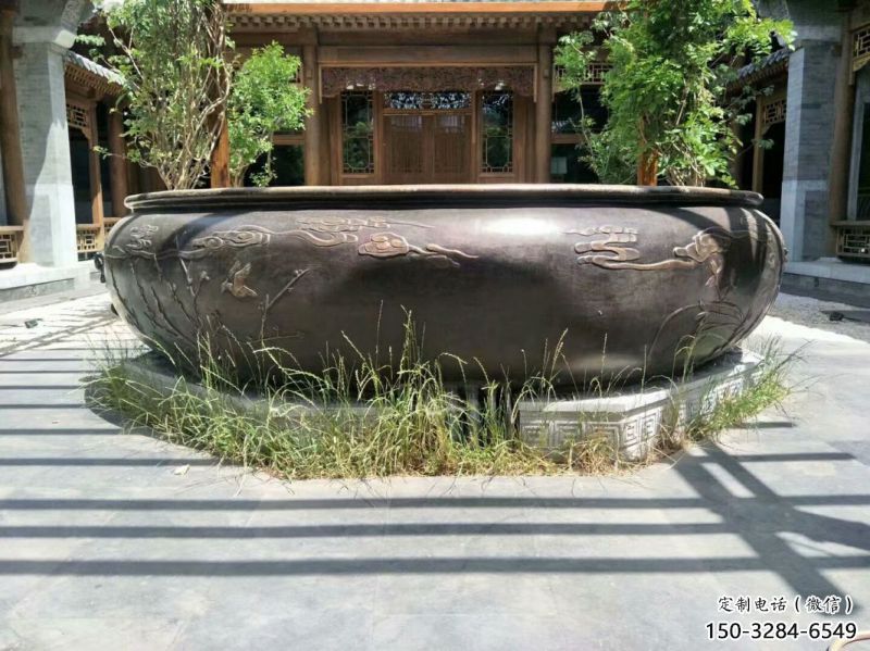 缽體太平缸雕塑 缽體太平缸雕塑