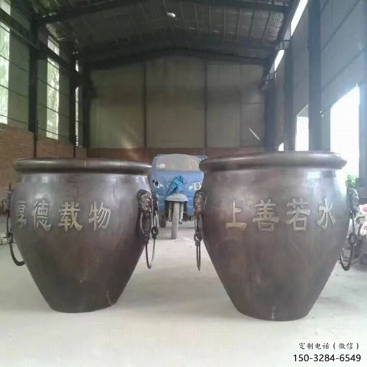 大型鐵缸雕塑 大型鐵缸雕塑