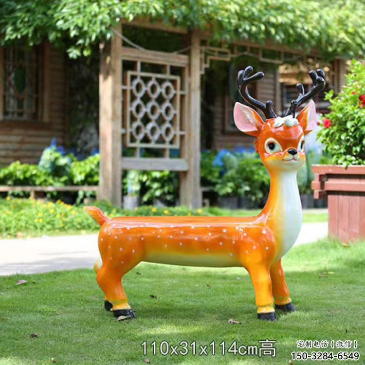 幼兒園坐凳雕塑,小鹿坐凳雕塑,卡通動(dòng)物類型 幼兒園坐凳雕塑,小鹿坐凳雕塑,卡通動(dòng)物類型
