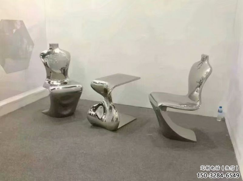 幾何坐凳雕塑,鏡面工藝,不銹鋼坐凳雕塑廠家 幾何坐凳雕塑,鏡面工藝,不銹鋼坐凳雕塑廠家