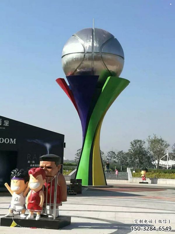 地球儀雕塑精品，景觀雕塑，不銹鋼手托地球儀雕塑生產商