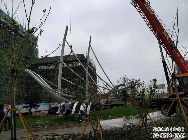 烤漆船艇雕塑 烤漆船艇雕塑
