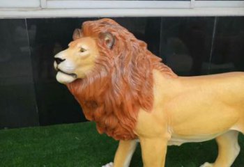 商場獅子雕塑