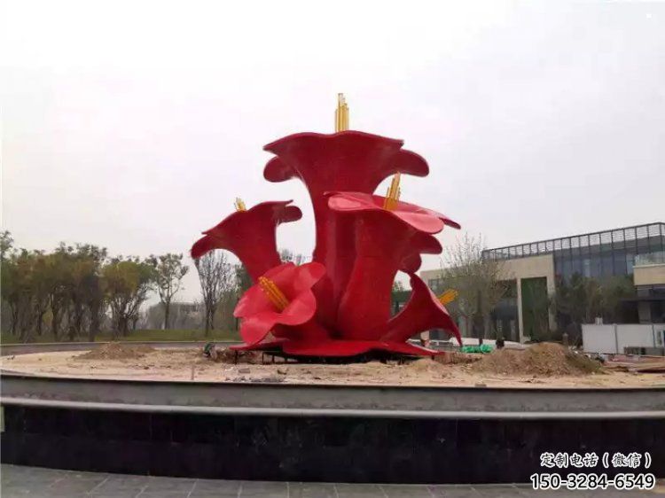 烤漆梧桐花雕塑制造商,室外軟裝,景觀梧桐花雕塑制作廠家 烤漆梧桐花雕塑制造商,室外軟裝,景觀梧桐花雕塑制作廠家