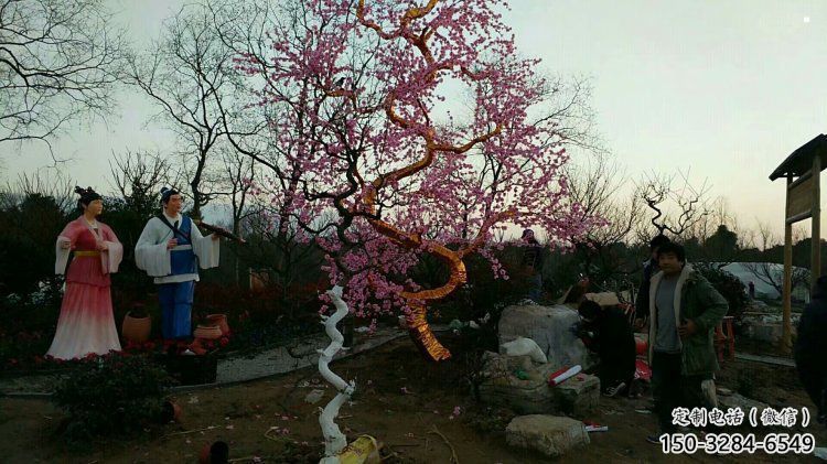 櫻花雕塑選用,鍛造工藝,不銹鋼櫻花雕塑標準廠家 櫻花雕塑選用,鍛造工藝,不銹鋼櫻花雕塑標準廠家