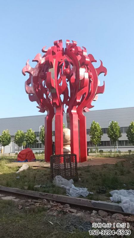 火球雕塑,精神堡壘火球雕塑落地展示 火球雕塑,精神堡壘火球雕塑落地展示