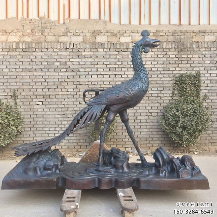 孔雀雕塑展示提供，園林裝飾，小區(qū)銅孔雀雕塑承接