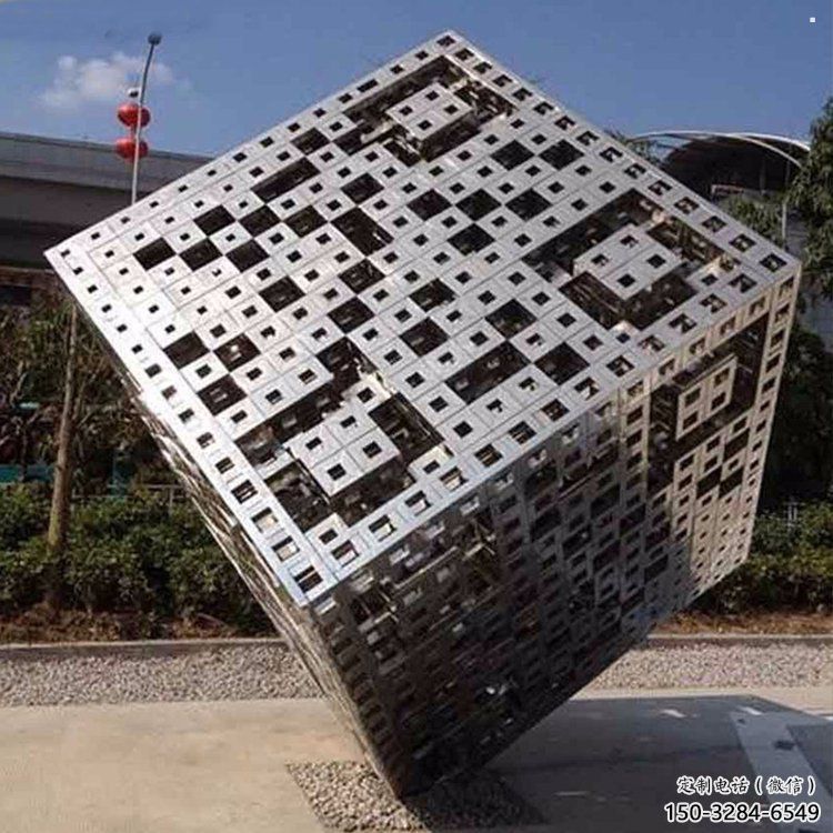 方塊方案展品,街頭雕塑,地產不銹鋼方塊雕塑供需 方塊方案展品,街頭雕塑,地產不銹鋼方塊雕塑供需