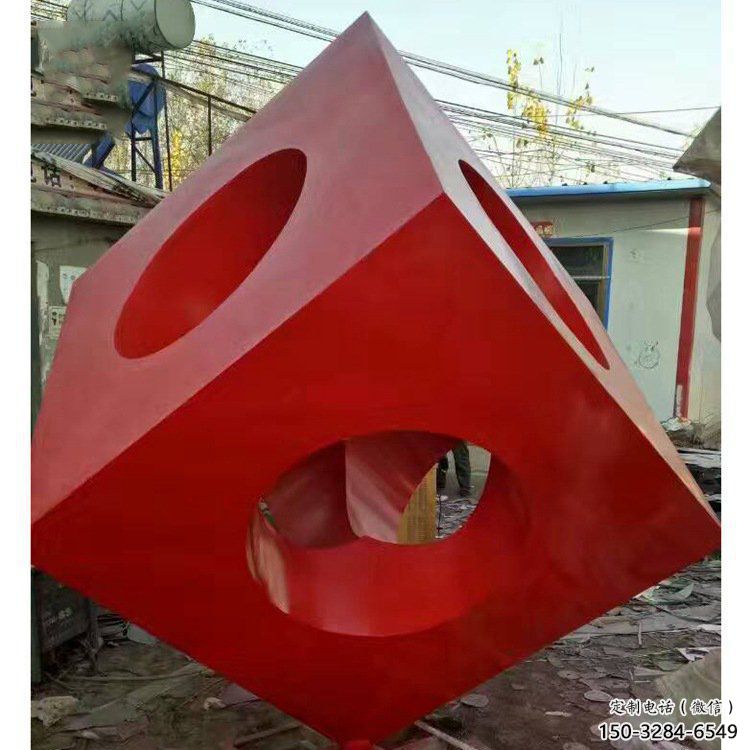 立方體雕塑制造商,露天雕塑,鏤空立方體雕塑訂做廠家 立方體雕塑制造商,露天雕塑,鏤空立方體雕塑訂做廠家