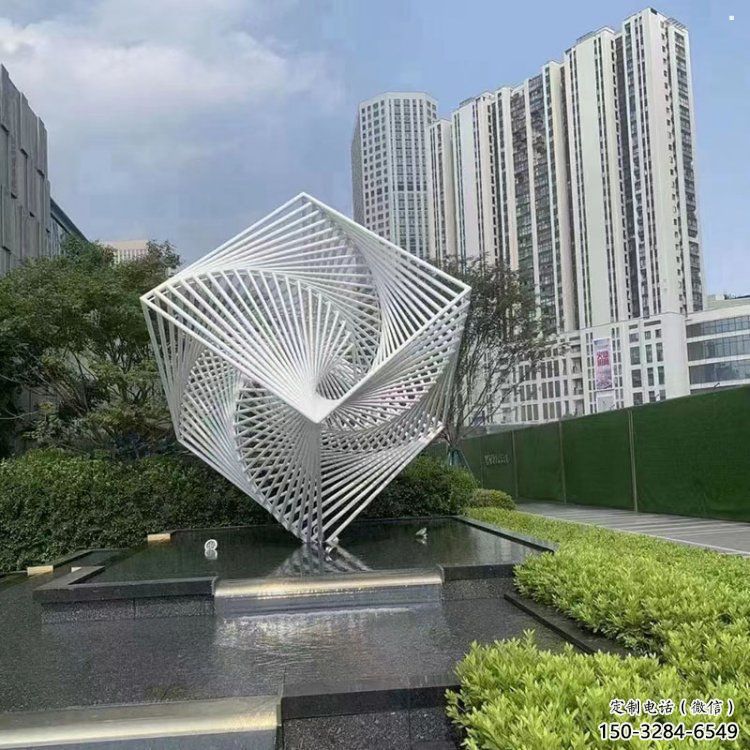 魔方雕塑制作供需，景區(qū)案例，字體魔方雕塑供給