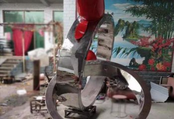 現代戒指環雕塑承接，歐式風格，現代戒指環雕塑精選