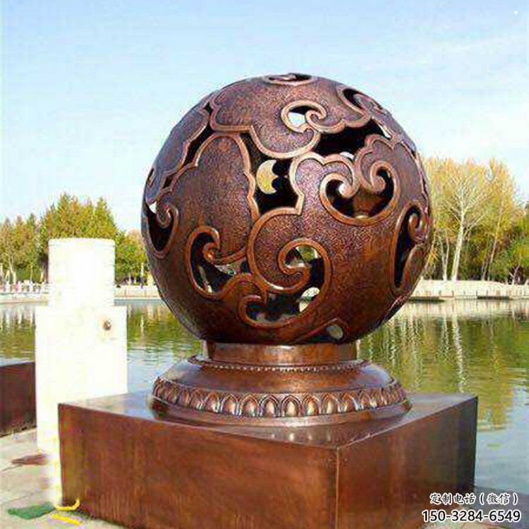 鏤空球雕塑標準,陸地擺件,烤漆鏤空球雕塑定制 鏤空球雕塑標準,陸地擺件,烤漆鏤空球雕塑定制