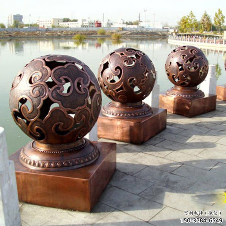 鏤空球雕塑生產,鋼管組合,烤漆鏤空球雕塑廠家 鏤空球雕塑生產,鋼管組合,烤漆鏤空球雕塑廠家