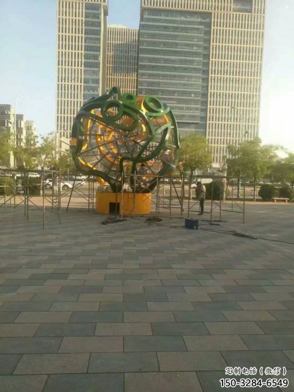 鏤空球雕塑制造商,動態(tài)雕塑,烤漆鏤空球雕塑精品 鏤空球雕塑制造商,動態(tài)雕塑,烤漆鏤空球雕塑精品