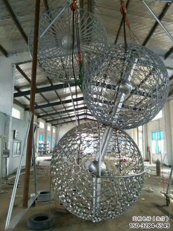 空心球雕塑點擊,景觀雕塑,鏤空空心球雕塑制作 空心球雕塑點擊,景觀雕塑,鏤空空心球雕塑制作