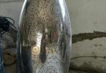 鏡面球雕塑承接，鋼管組合，鏤空不銹鋼球雕塑特供