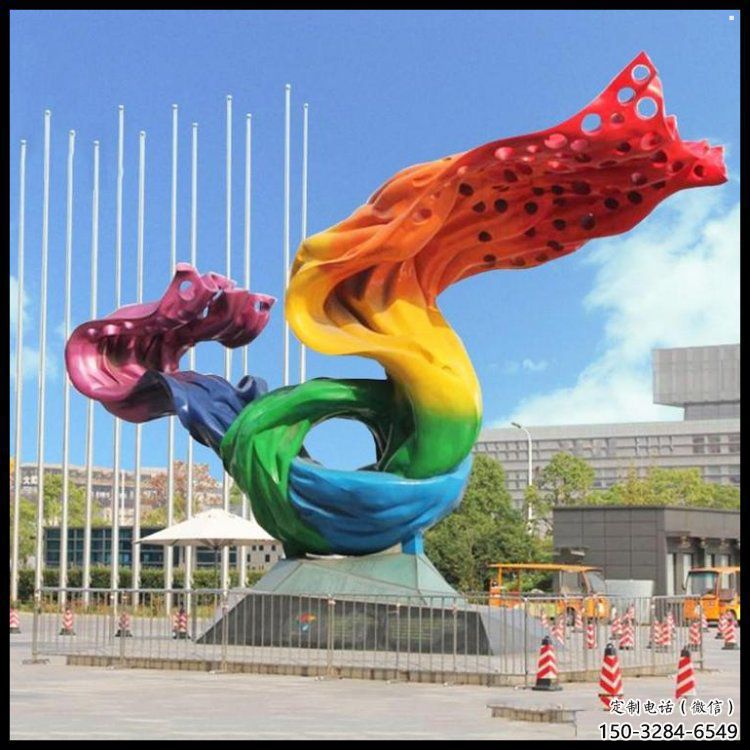 房地產絲帶雕塑 房地產絲帶雕塑