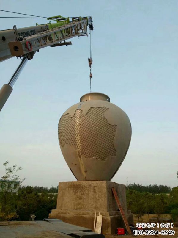 庭院瓶子雕塑 庭院瓶子雕塑