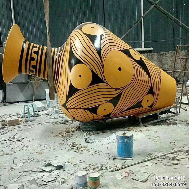 街頭花瓶雕塑 街頭花瓶雕塑