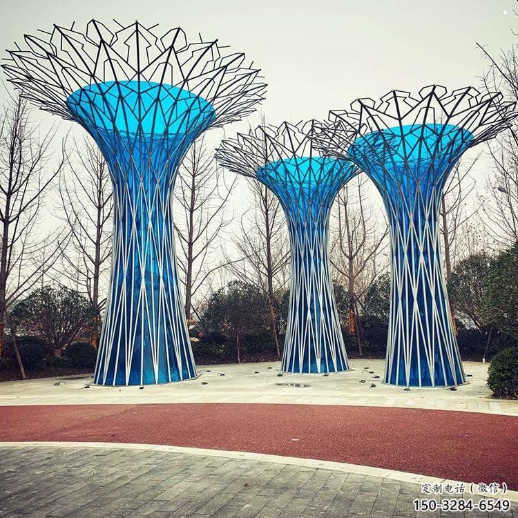 鏤空樹雕塑工廠選用，街道標識，烤漆鏤空樹雕塑制作
