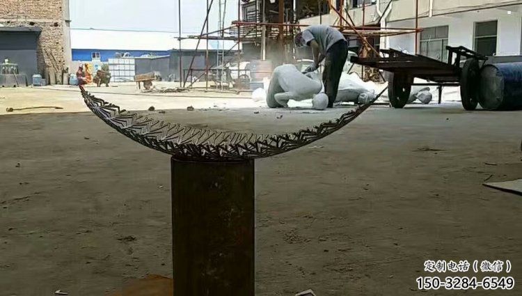 樹葉雕塑