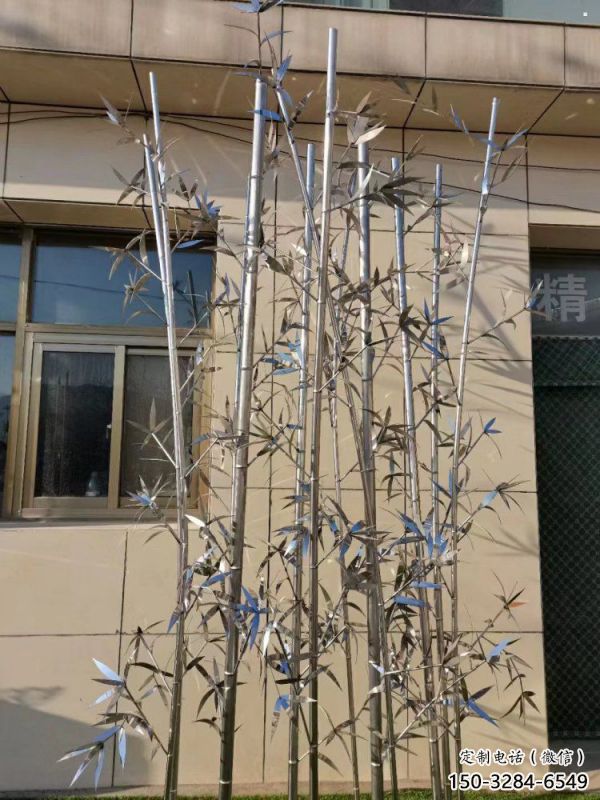 燈光竹葉雕塑 燈光竹葉雕塑