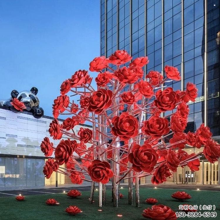 花樹雕塑生產商,歐式風格,烤漆不銹鋼花樹雕塑優價 花樹雕塑生產商,歐式風格,烤漆不銹鋼花樹雕塑優價