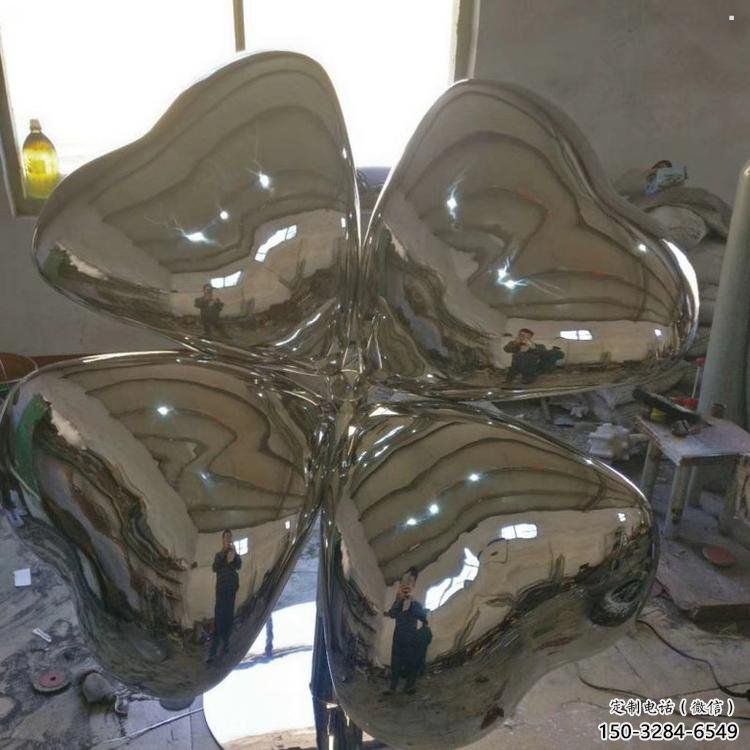 四葉草雕塑制造,廣場雕塑,不銹鋼四葉草雕塑訂做 四葉草雕塑制造,廣場雕塑,不銹鋼四葉草雕塑訂做