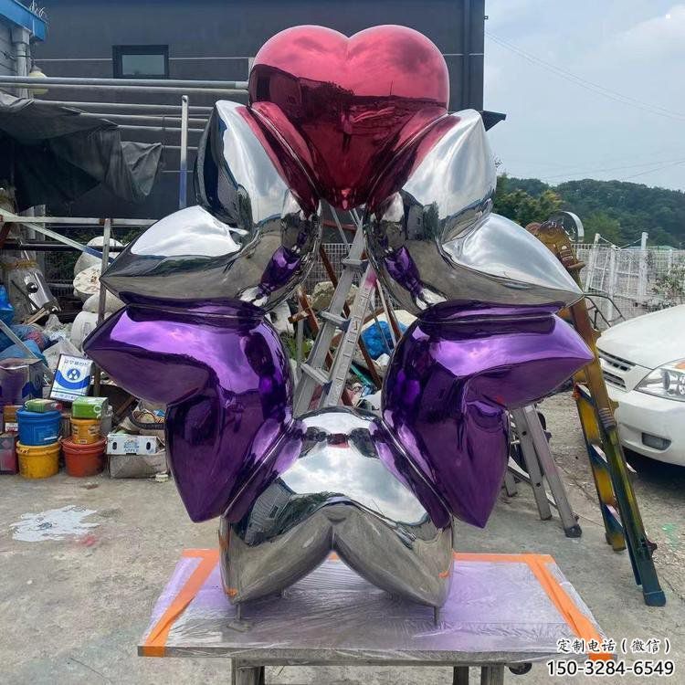 心心相印雕塑展品,室外軟裝,展示心形雕塑訂做 心心相印雕塑展品,室外軟裝,展示心形雕塑訂做