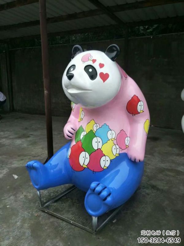 熊貓雕塑工廠,城市裝飾,彩繪熊貓雕塑供給 熊貓雕塑工廠,城市裝飾,彩繪熊貓雕塑供給