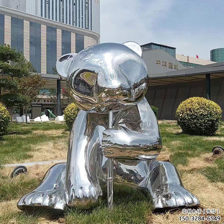 藝術(shù)熊貓雕塑承接,景區(qū)案例,公園不銹鋼熊貓雕塑定制 藝術(shù)熊貓雕塑承接,景區(qū)案例,公園不銹鋼熊貓雕塑定制