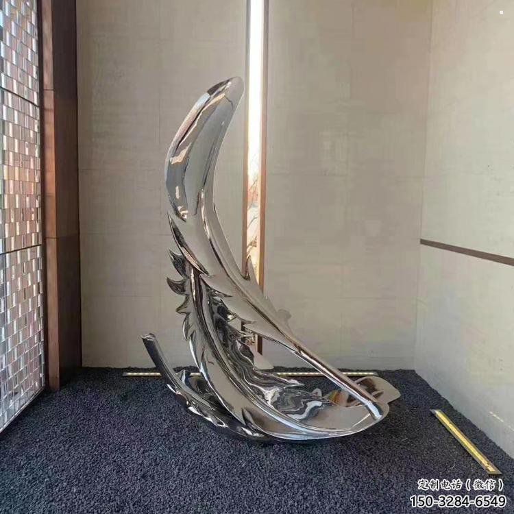 抽象羽毛雕塑 抽象羽毛雕塑