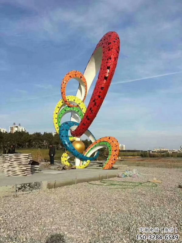 雙環雕塑擺件供需,彩鋼制作,大型不銹鋼雙環雕塑公司 雙環雕塑擺件供需,彩鋼制作,大型不銹鋼雙環雕塑公司
