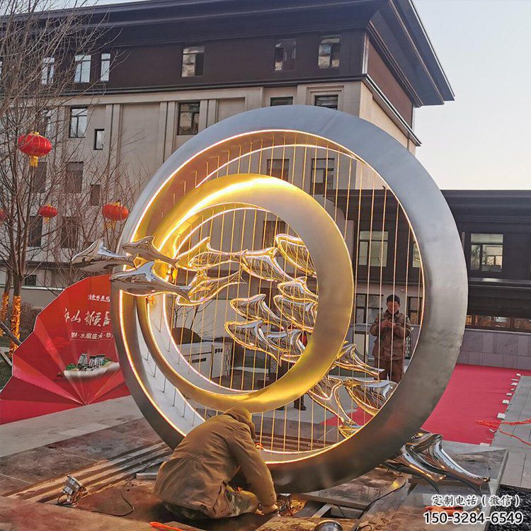 圓環雕塑精品,景觀概念,烤漆圓環雕塑通用 圓環雕塑精品,景觀概念,烤漆圓環雕塑通用