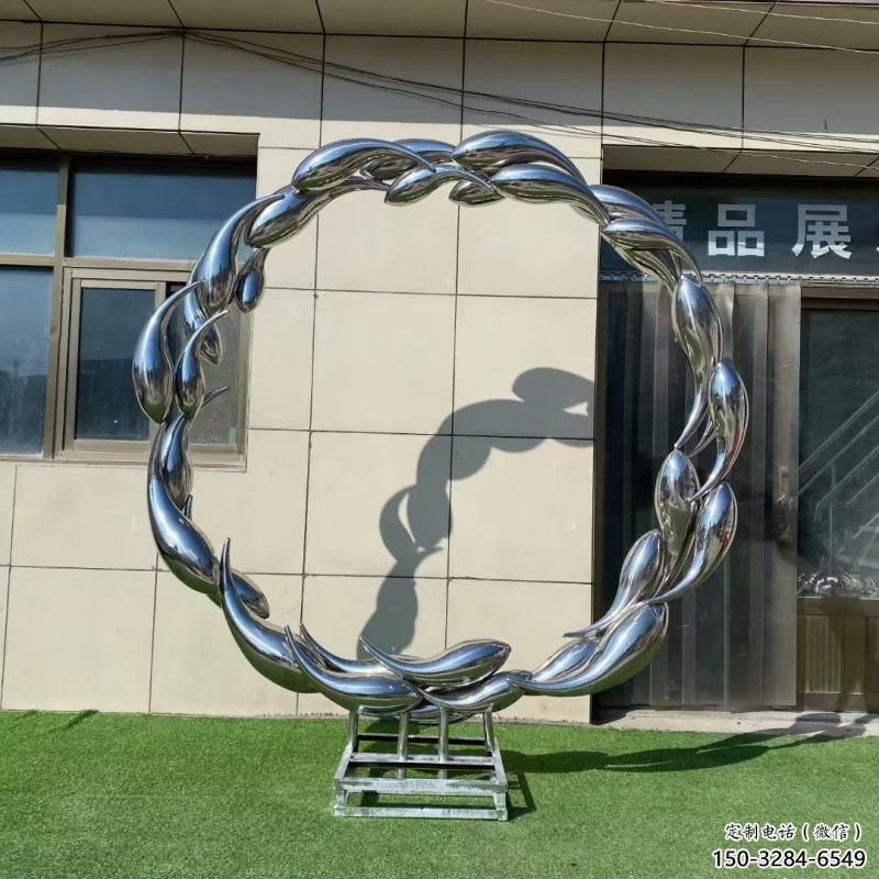 金魚雕塑訂做特供,室外軟裝,標志圓環金魚雕塑供應 金魚雕塑訂做特供,室外軟裝,標志圓環金魚雕塑供應