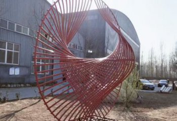 圓環(huán)雕塑精選，歐式風(fēng)格，藝術(shù)鏤空圓環(huán)雕塑指用