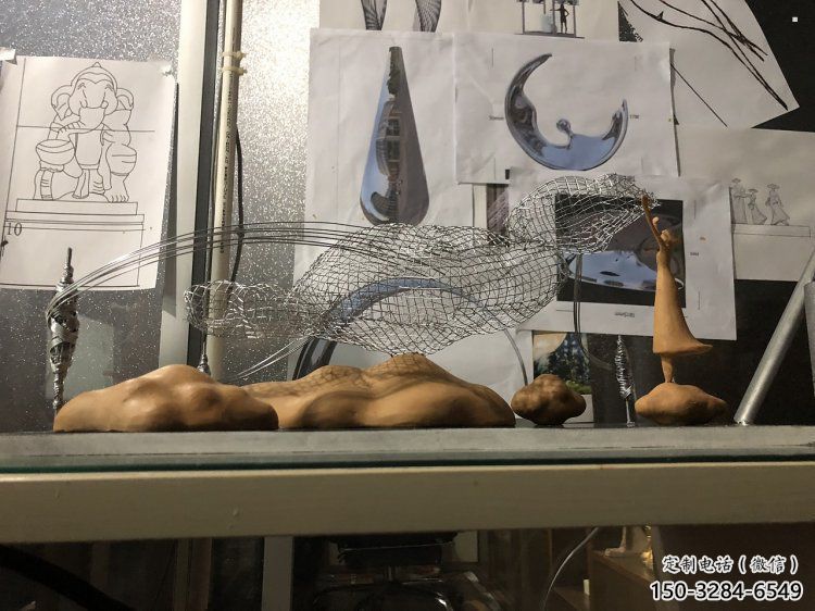 金屬云朵雕塑,美陳原理,鏤空工藝制作 金屬云朵雕塑,美陳原理,鏤空工藝制作