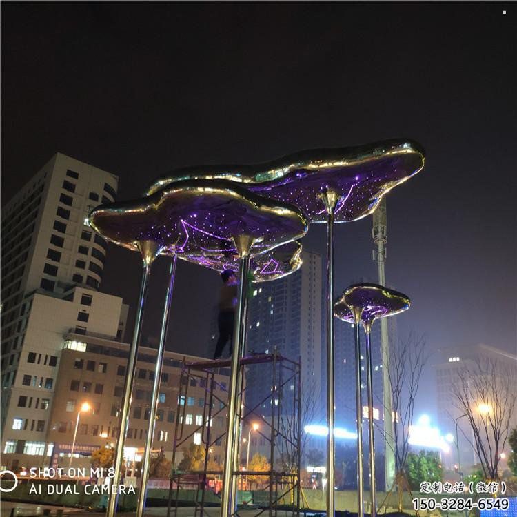 祥云雕塑工廠標(biāo)準(zhǔn)，多彩藝術(shù)，景觀不銹鋼祥云雕塑供應(yīng)