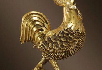 珠海園林小雞雕塑，文化標(biāo)識(shí)，電鍍工藝
