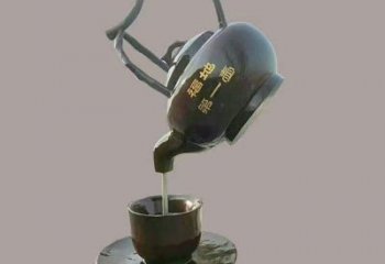 遵義玄關懸壺雕塑