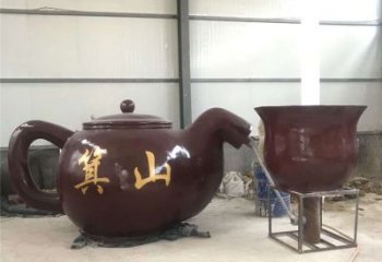 廊坊商業(yè)街酒壺雕塑
