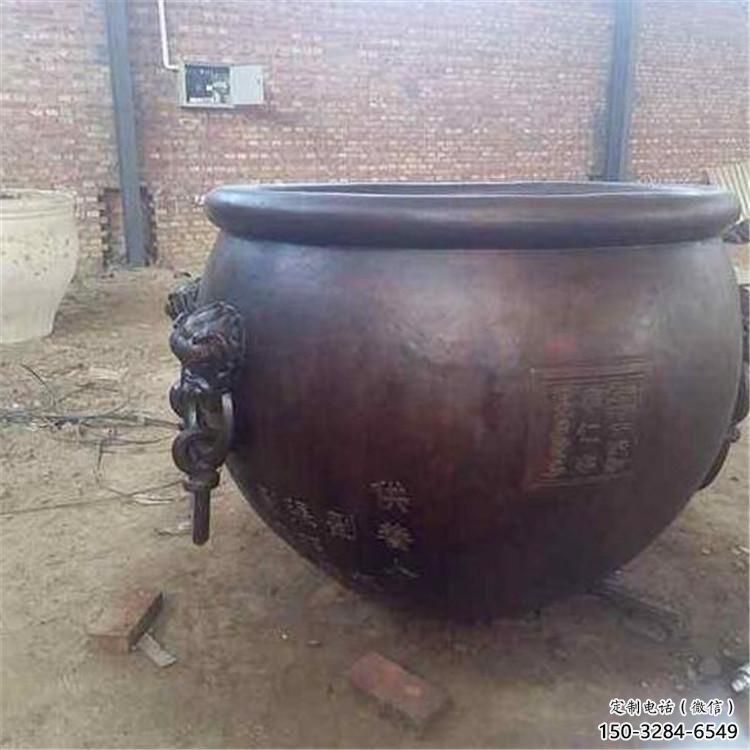周口鑄銅缸雕塑公司 周口鑄銅缸雕塑公司